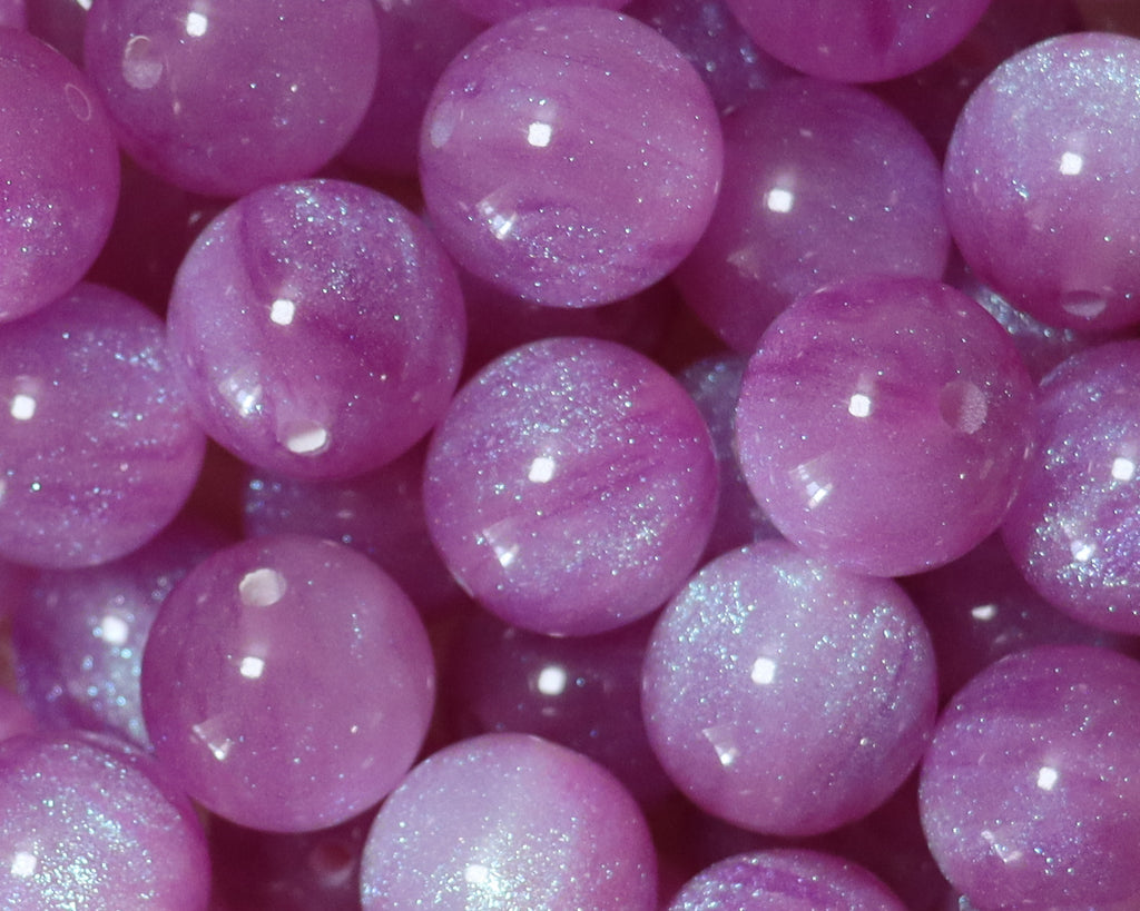 16MM Shiny Galaxy Acrylic Bead – Bella's Bead Supply