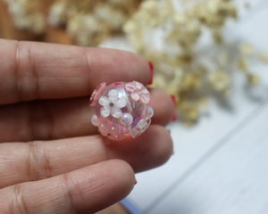 3D Flower Fancy Acrylic Bead