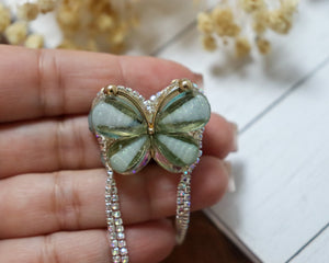 Rhinestone Butterfly Fancy Bead