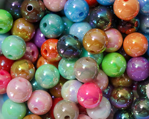 14MM Shiny Acrylic Bead Mix