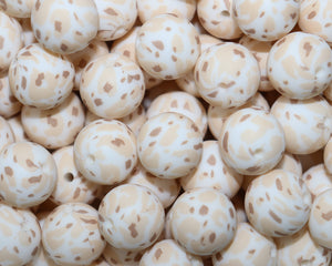 15MM Luce Leopard Printed Bead - Bella's Bead Supply