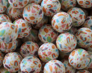 Space Printed Beads ***CLEARANCE***