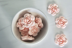 Large Flower Beads | silicone beads