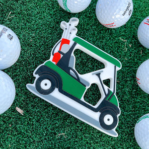 PAR Golf Cart Teether | silicone beads