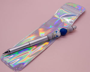 Holographic Beadable Pen Bags