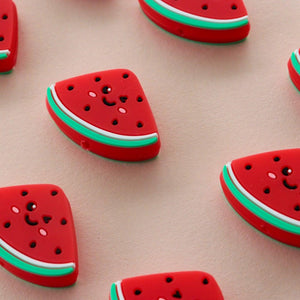 Watermelon Slice Beads | silicone beads