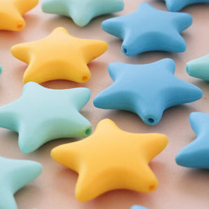 Large Star Focal Beads | silicone beads
