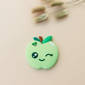 Apple Teether | silicone beads