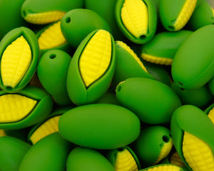 Corn Focal Beads | silicone beads