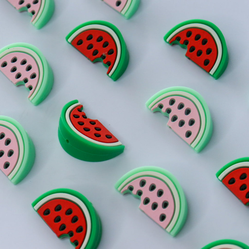 Watermelon Slice Beads