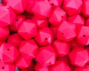 14MM Cherry Icosahedron - Bella's Bead Supply