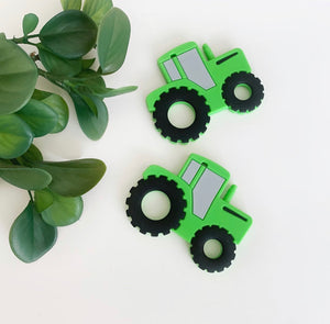 Tractor Teether | silicone beads
