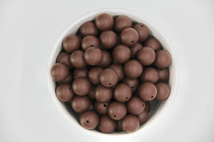 Chocolate | silicone beads
