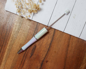 Opal Plastic Beadable Pen