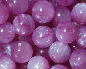 16MM Shiny Galaxy Acrylic Bead