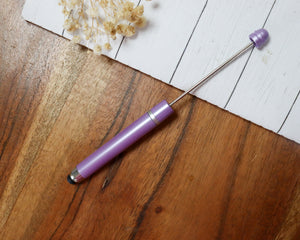 Stylus Plastic Beadable Pen