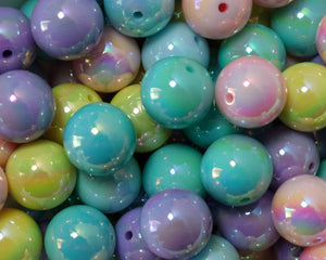 16MM Acrylic Pastel Bead Mix - Bella's Bead Supply