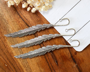 Feather Beadable Bookmark