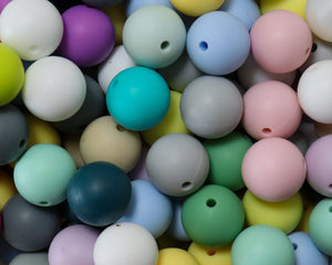 15MM Assorted Silicone Bead Pack - Bella's Bead Supply