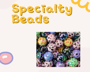 16MM Specialty Acrylic Beads - Bella's Bead Supply
