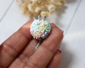 Floral with Crown Fancy Bead