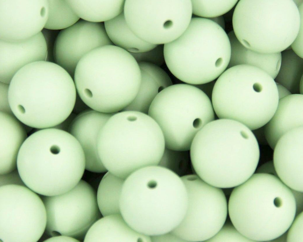 12MM Powder Green – Bella’s Bead Supply