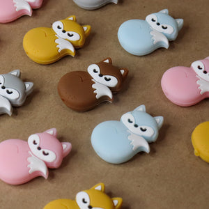 Animal Focal Beads, Bulk Focal Silicone Beads, Dolphin Silicone