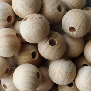 18MM Round Wooden Beads | silicone beads