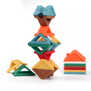 House Silicone Stacking Toy | silicone beads