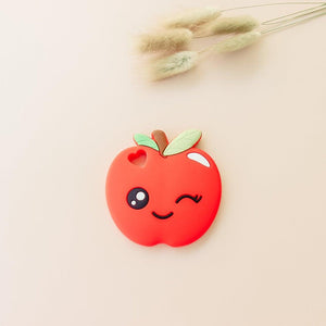 Apple Teether | silicone beads