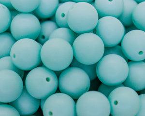 Blue Green | silicone beads