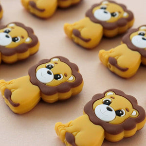 Lion Focal Beads | silicone beads