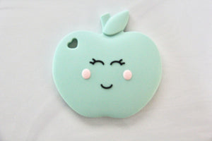 Mint Apple Teether | silicone beads