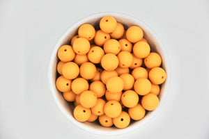 Mango | silicone beads