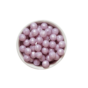 Pearl Lavender | silicone beads