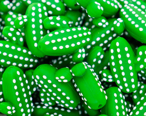 Prickly Cactus Focal Beads | silicone beads