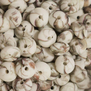 Dry Flower Lentil Bead | silicone beads