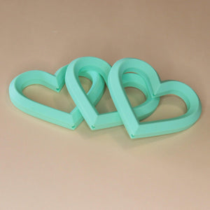 Heart Teether | silicone beads