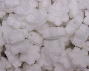 Mini Snow Flake Focal Bead
