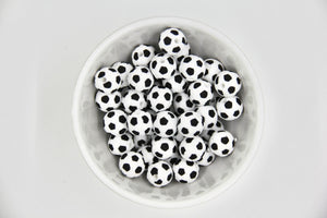 Soccerball Bead | silicone beads