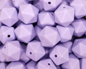 14MM Taro Purple Icosahedron - Bella's Bead Supply