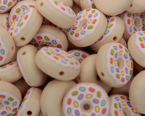 Purchase Donut Focal Beads Silicone Beads in Bulk. – Bella's Bead Supply