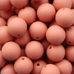 Brandied Melon | silicone beads
