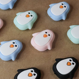 Penguin Beads | silicone beads