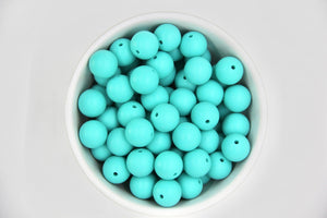 Turquoise | silicone beads