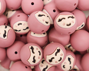 Girl Silicone Beads | silicone beads