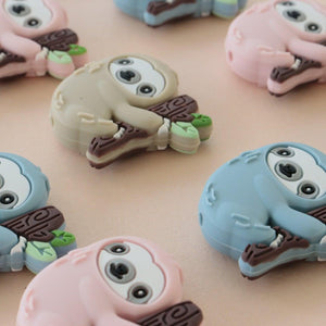 Sloth Beads | silicone beads