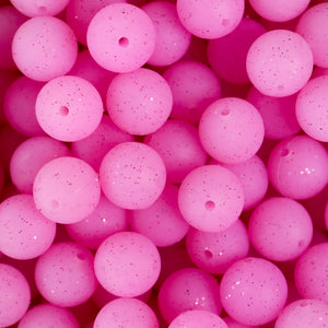 Buy Pink Glitter Beads  silicone beads – Bella's Bead Supply