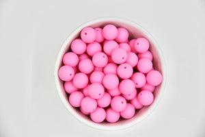 Pink | silicone beads