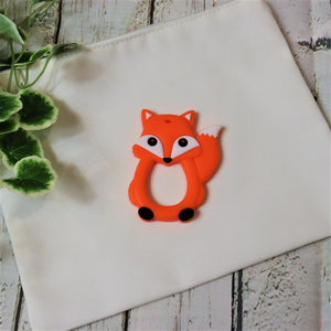 Fox Teether | silicone beads